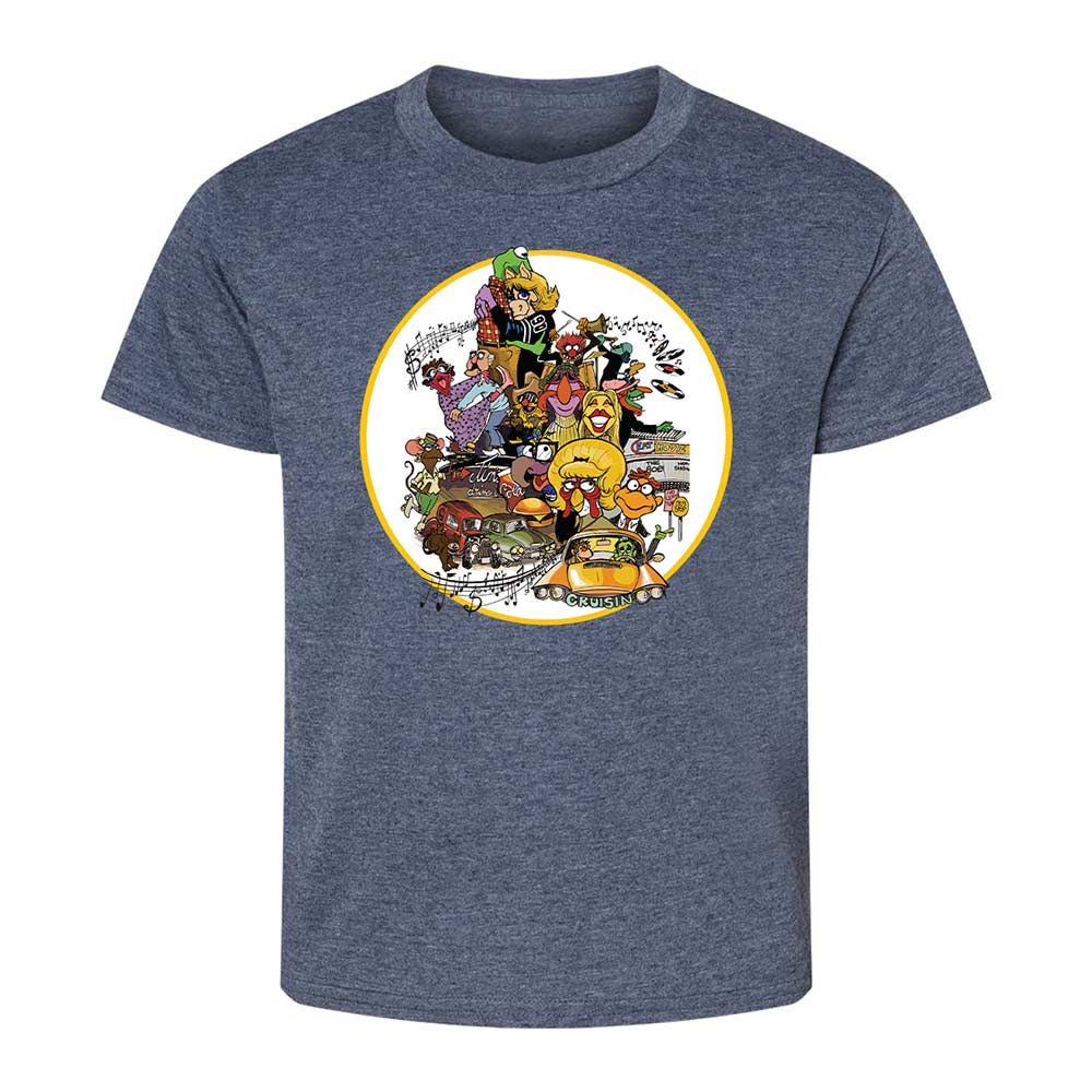 Muppet Graffiti - Heather Navy - 15