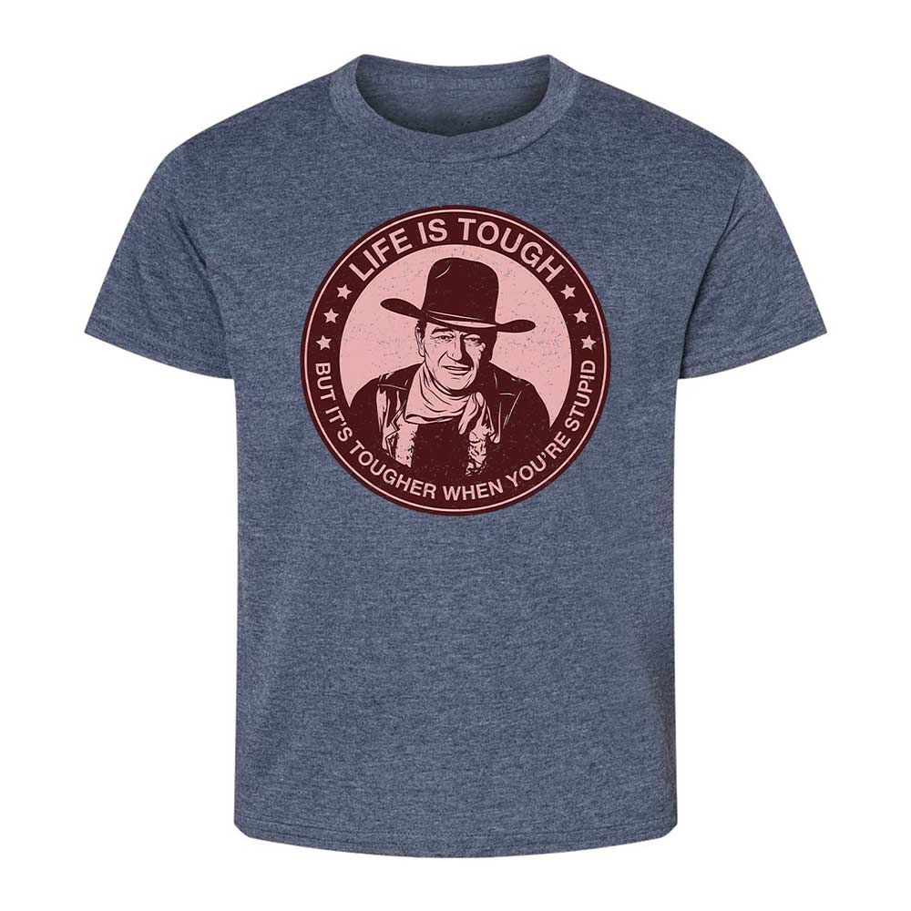 Kids T-Shirt - B9B2MFJM - Heather Navy - 15