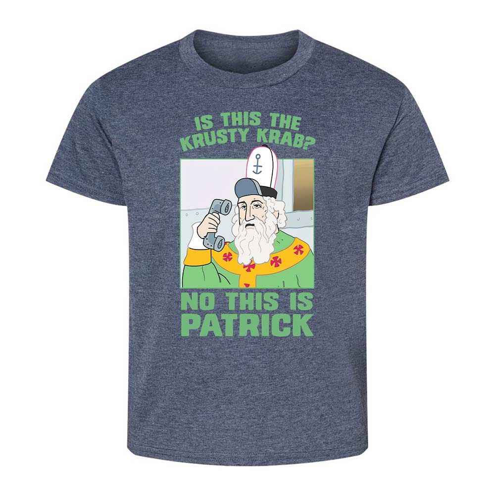 Kids T-Shirt - 558BFYR6 - Heather Navy - 15