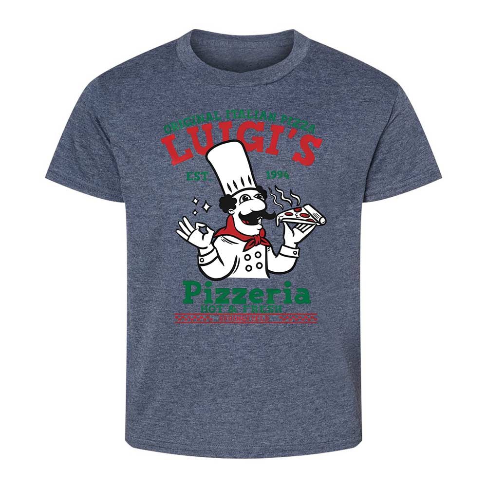 Kids T-Shirt - Z965KW4L - Heather Navy - 15