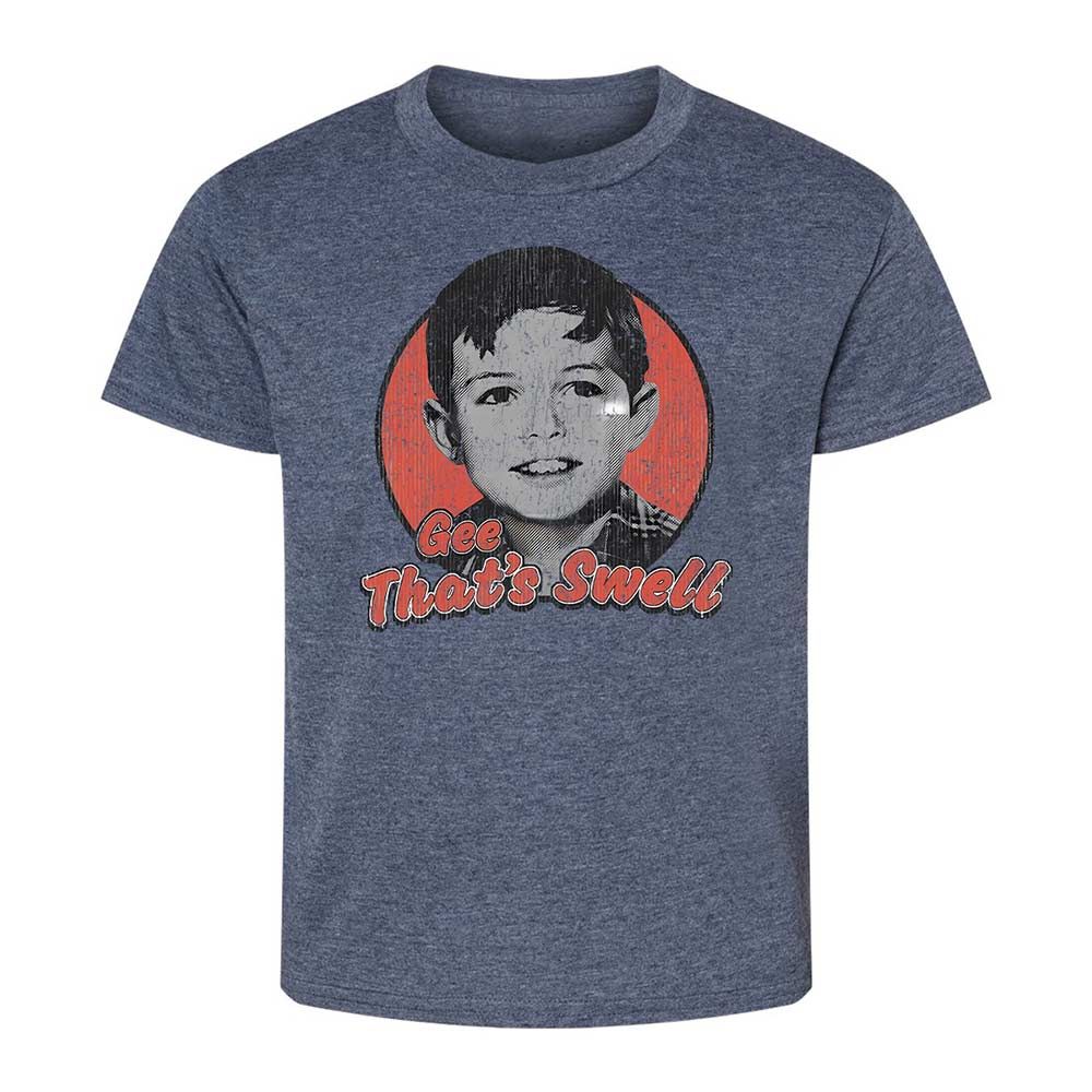 Kids T-Shirt - SE81SRWX - Heather Navy - 15