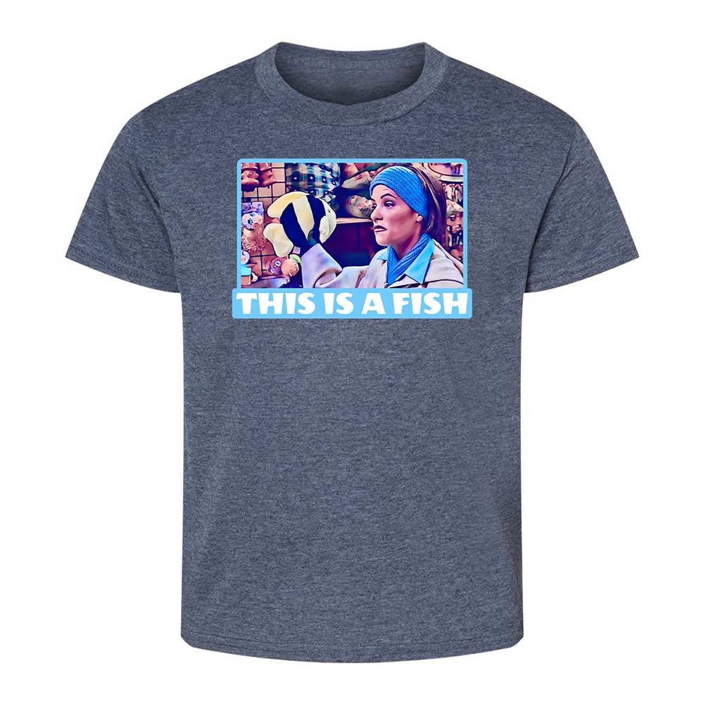Kids T-Shirt - Q7WPXEAP - Heather Navy - 15