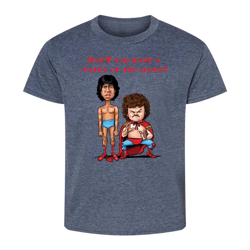Kids T-Shirt - A6S4PKCU - Heather Navy - 15