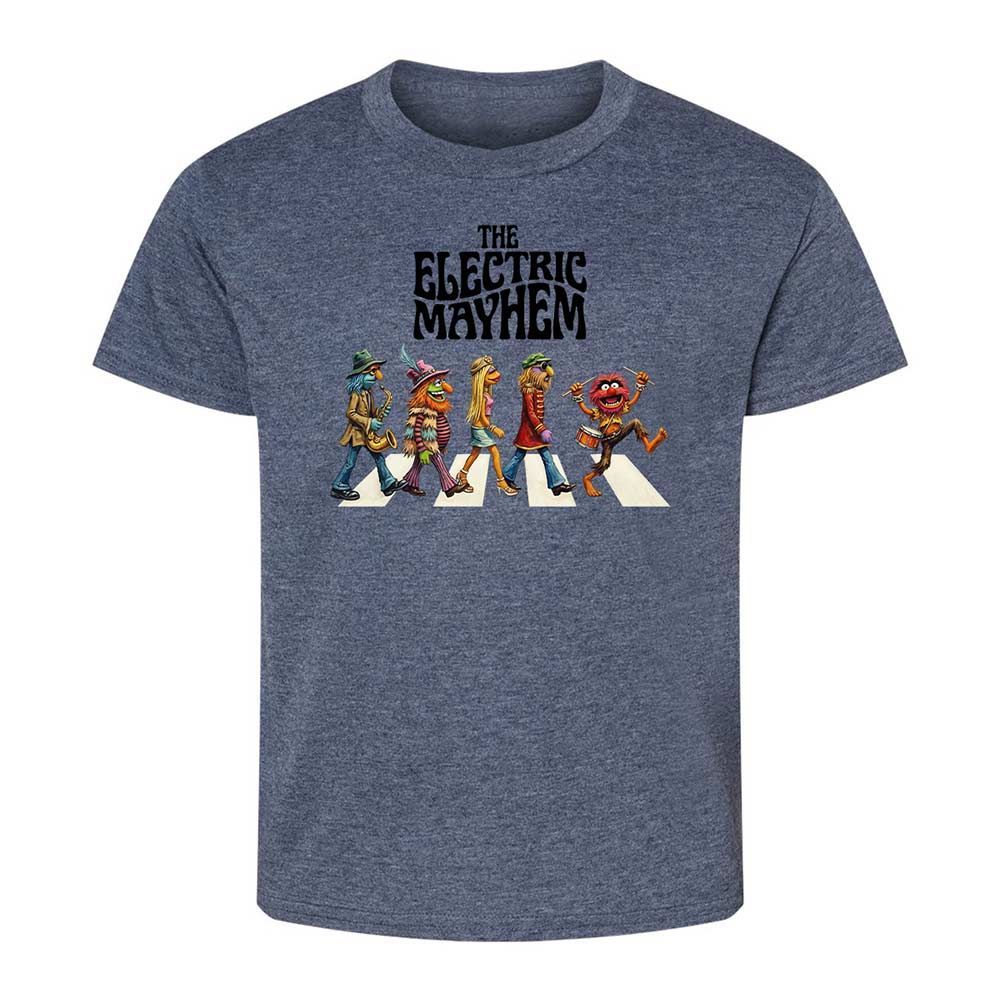 Kids T-Shirt - D4WUHY7Q - Heather Navy - 15