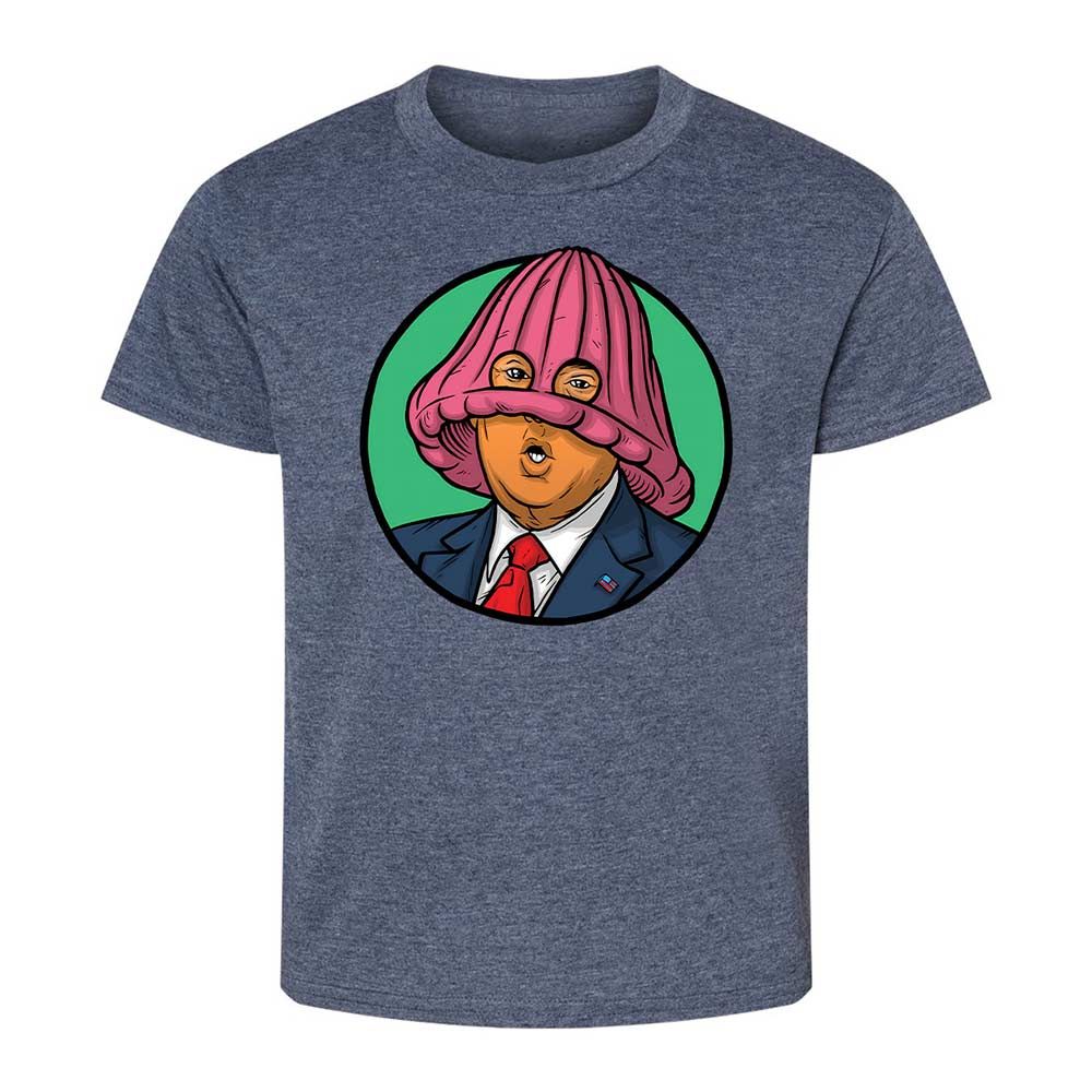 Dumb Donald - Heather Navy - 15