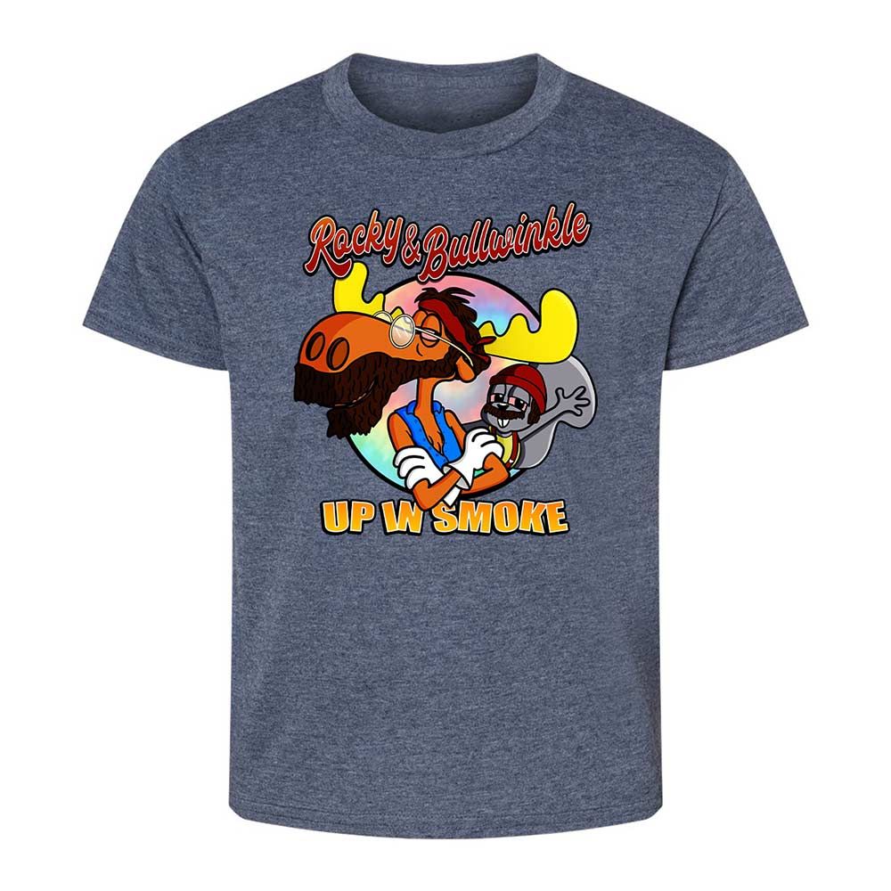 Funny Up In Smoke - Heather Navy - 15