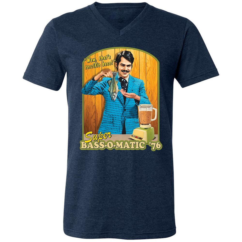 Bassomatic - Heather Navy - 15