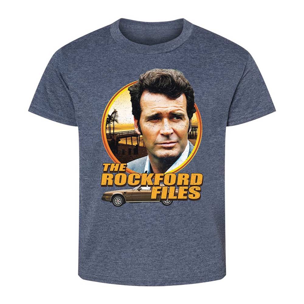 Kids T-Shirt - T7T73Q71 - Heather Navy - 15
