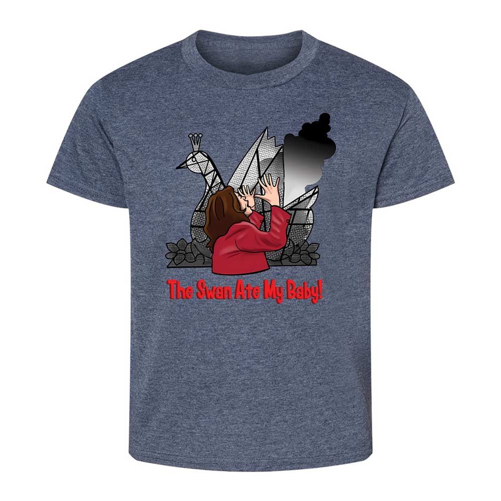 The Swan Ate My Baby - Heather Navy - 15