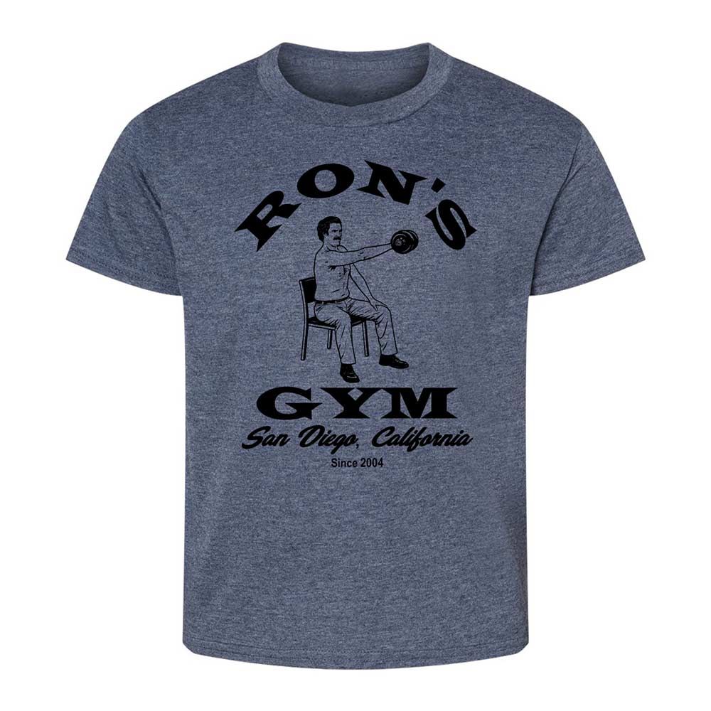 Kids T-Shirt - GRXB97LZ - Heather Navy - 15