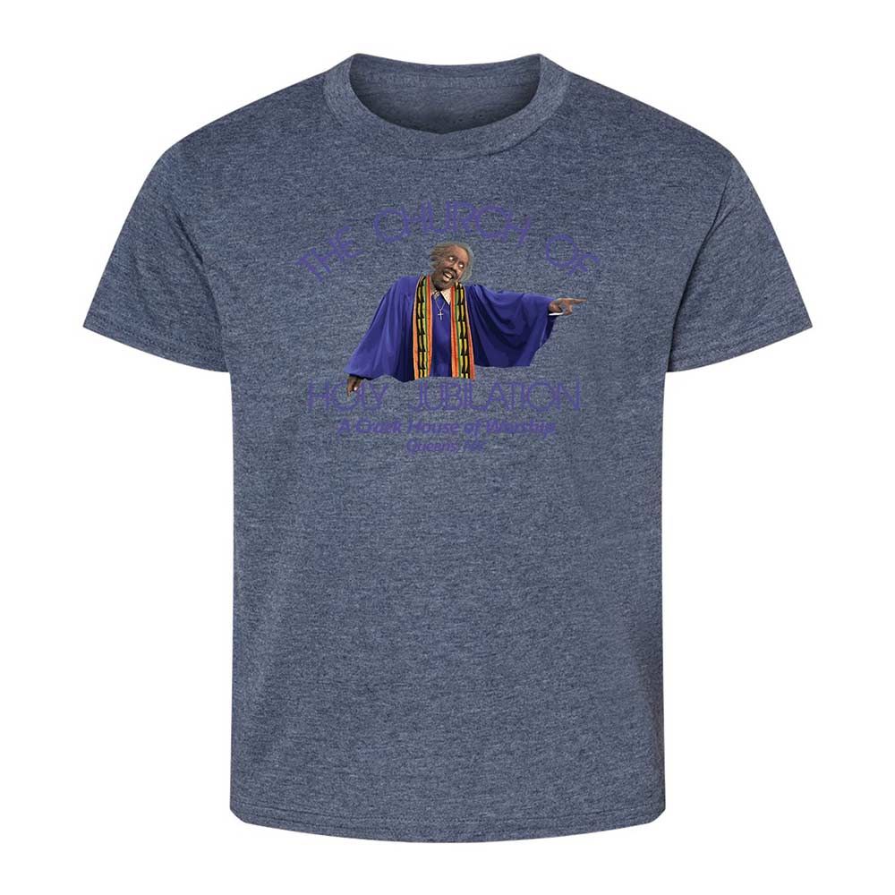 Kids T-Shirt - SZWV7LYJ - Heather Navy - 15