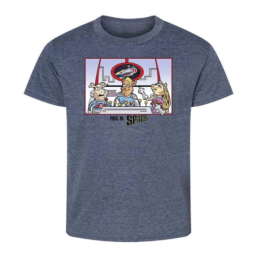 Kids T-Shirt - LPVYUHVC - Heather Navy - 15