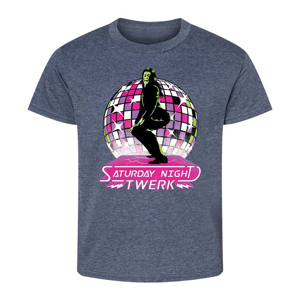 Saturday Night Twerk - Heather Navy - 15
