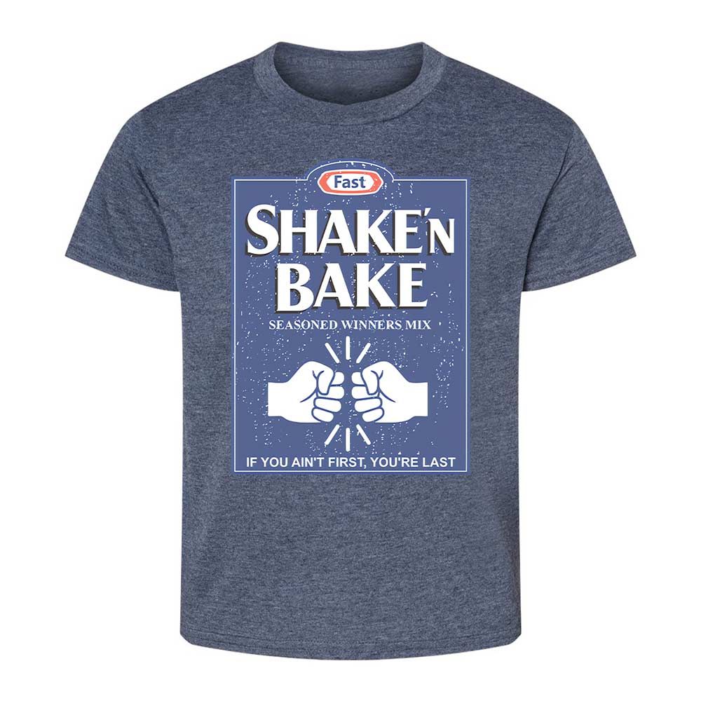 Kids T-Shirt - T4Z5DC8P - Heather Navy - 15