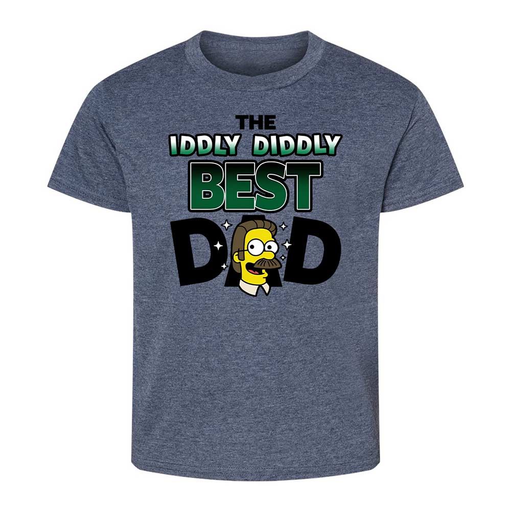 The Iddly diddly best dad - Heather Navy - 15