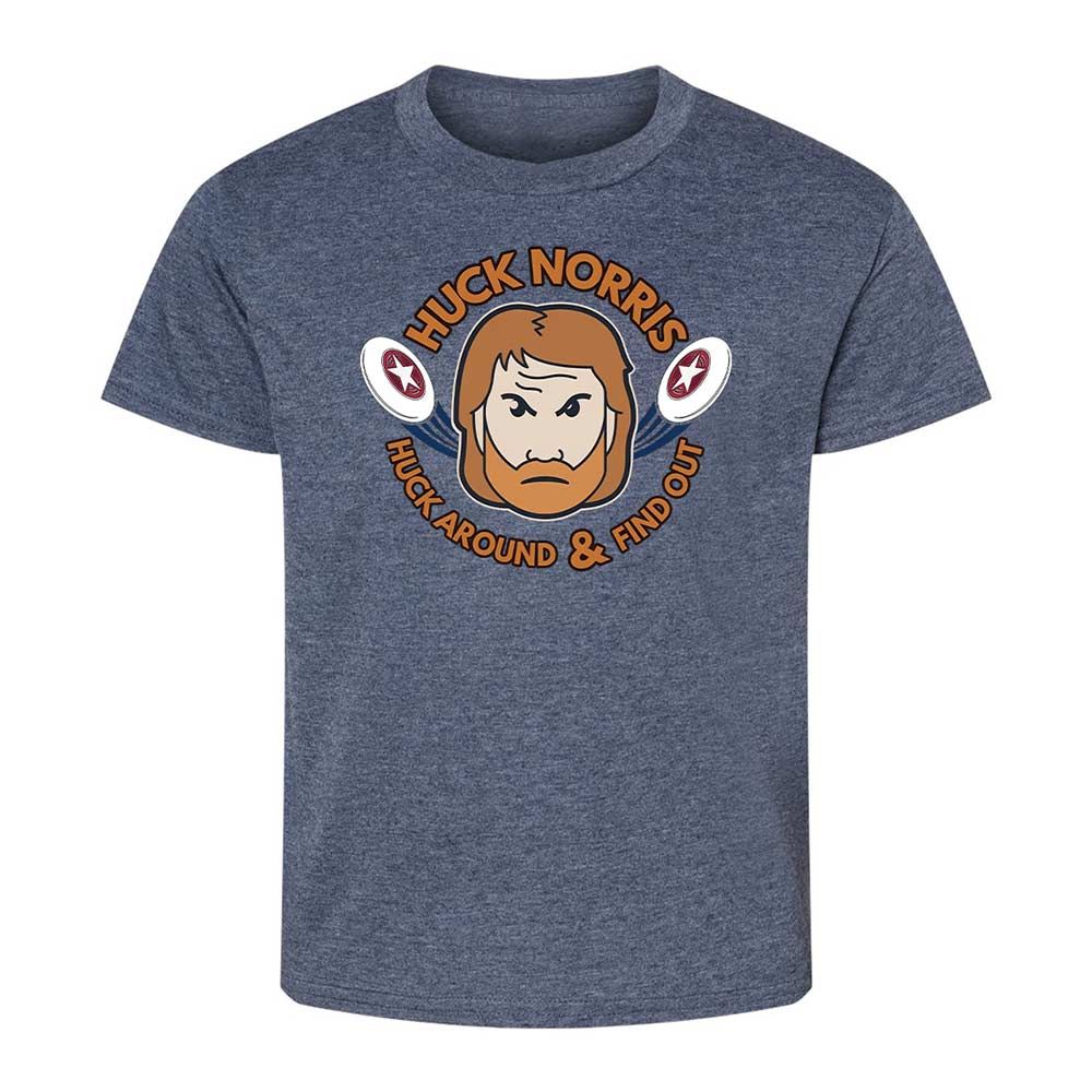 Kids T-Shirt - JS2WQ4U7 - Heather Navy - 15