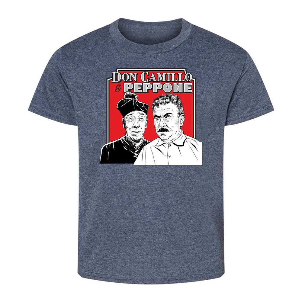 Kids T-Shirt - VHX1K6FQ - Heather Navy - 15