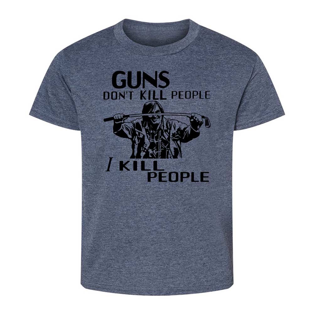 Kids T-Shirt - GA9LC2EQ - Heather Navy - 15