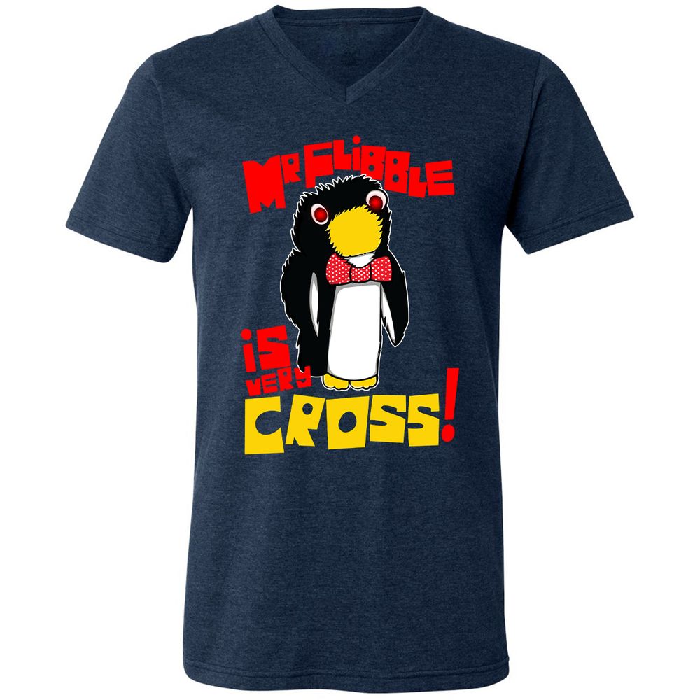 Mr Flibble is very Cross - Heather Navy - 15