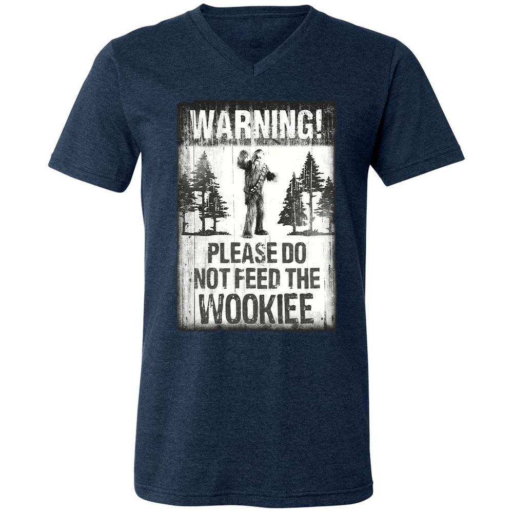 Unisex V-Neck T-Shirt - GBNK8ATB - Heather Navy - 15