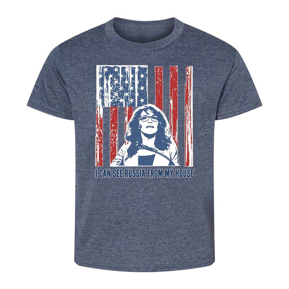 I can see Russia from my house - Heather Navy - 15