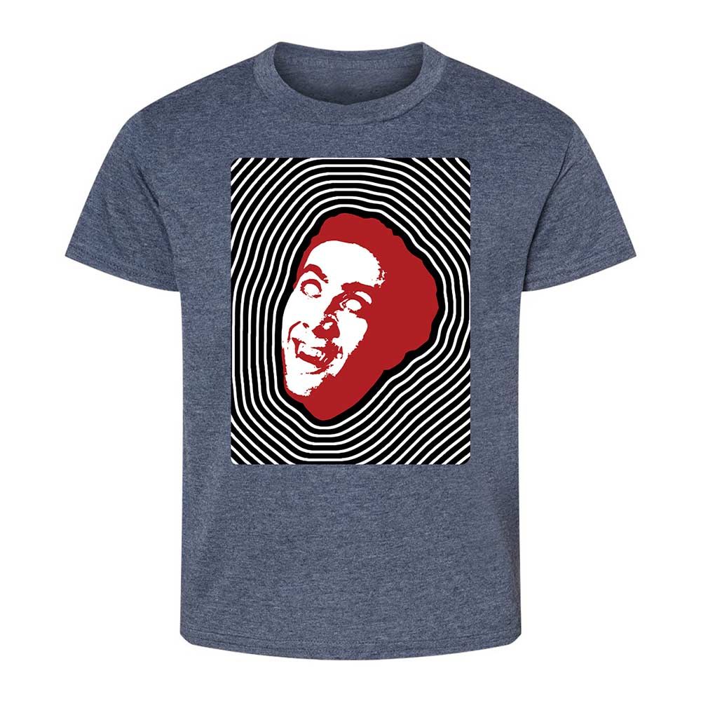 Psychedelic Nicolas Cage - Heather Navy - 15