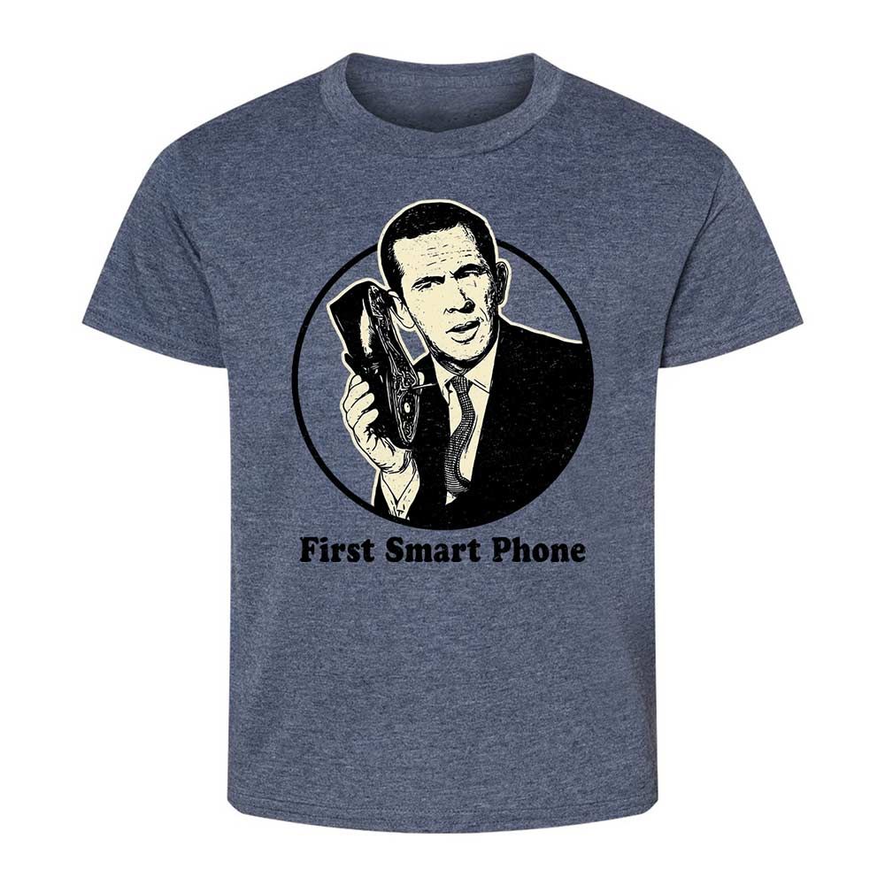 Kids T-Shirt - 5UP5LHFP - Heather Navy - 15