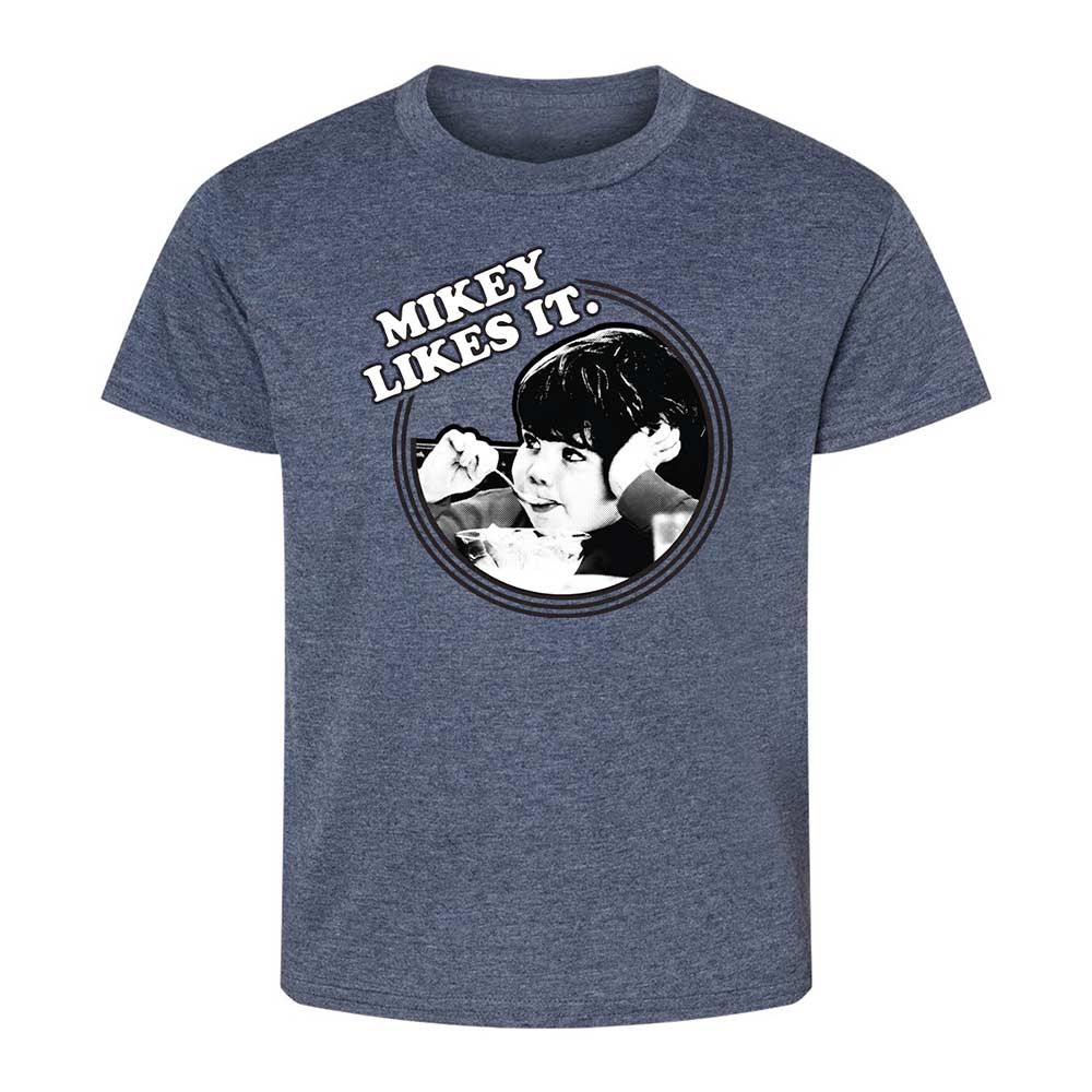 Mikey Likes It - Heather Navy - 15