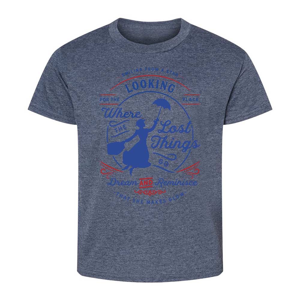 Kids T-Shirt - PMQYNLYJ - Heather Navy - 15