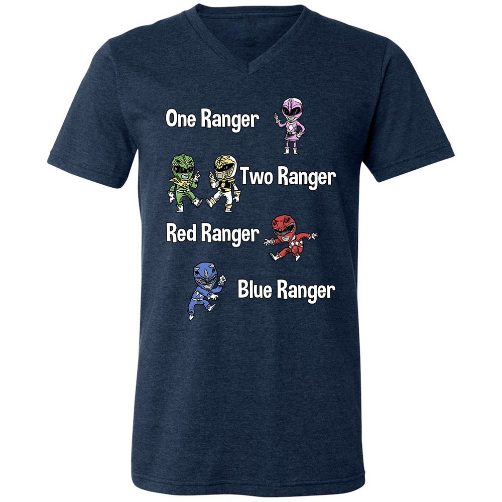 Unisex V-Neck T-Shirt - 72DADQ3Y - Heather Navy - 15