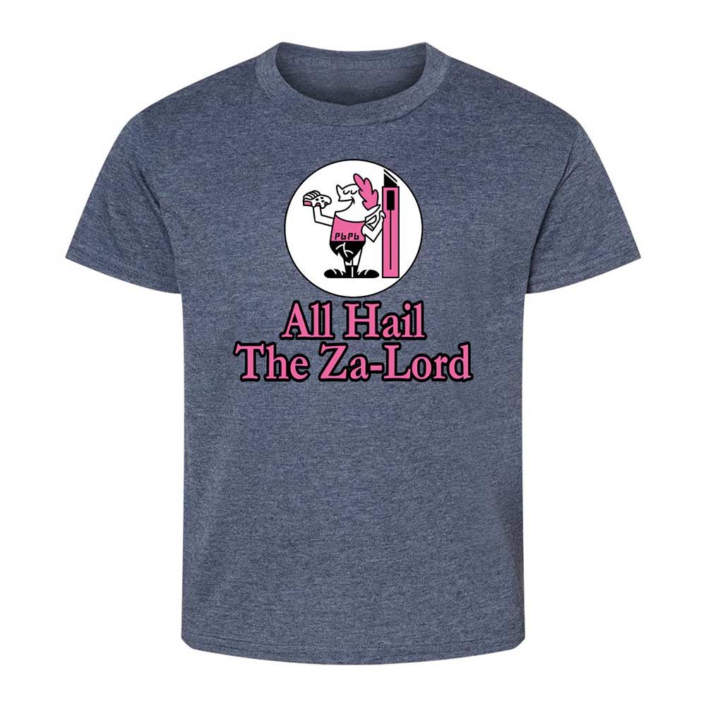 All Hail The Za-Lord - Heather Navy - 15