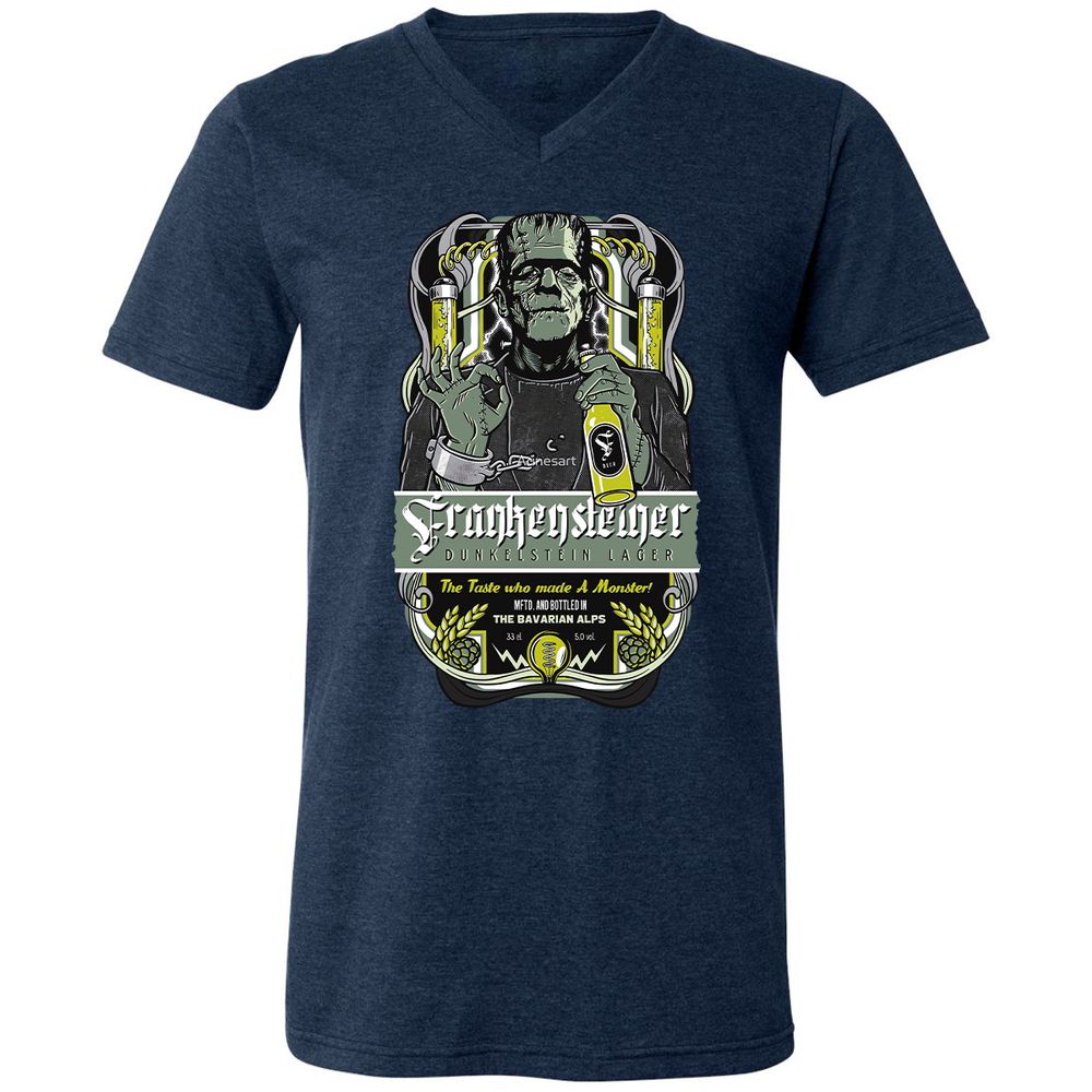 Frankenstein Beer - Heather Navy - 15