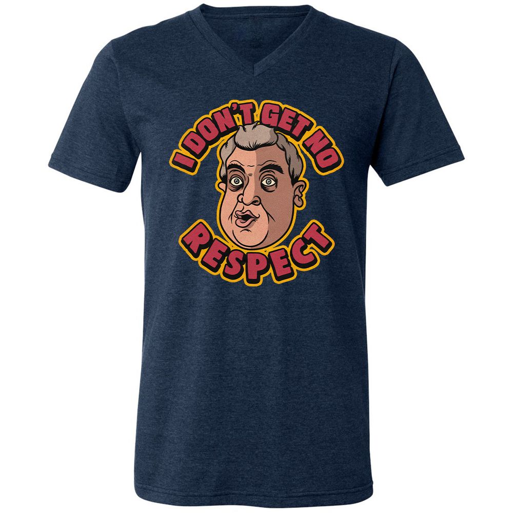 Unisex V-Neck T-Shirt - JUUHAGAG - Heather Navy - 15