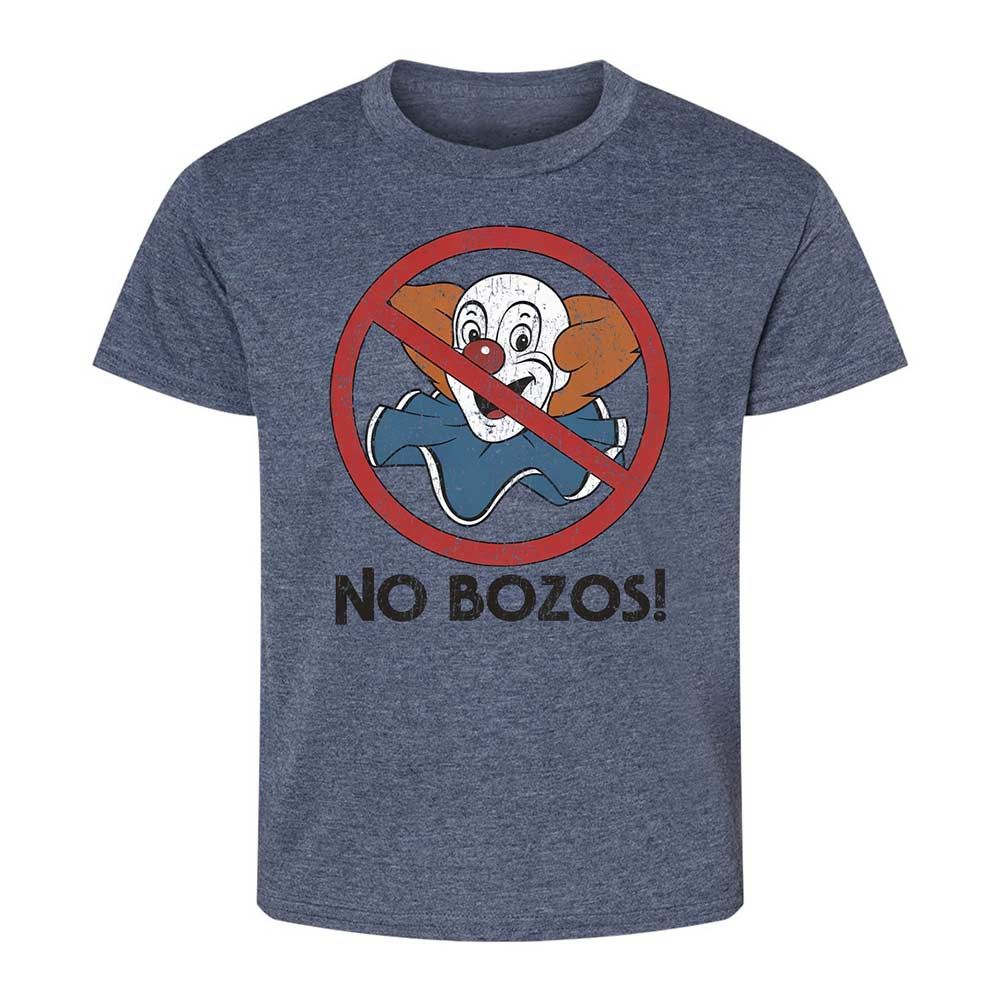 No Bozos - Heather Navy - 15