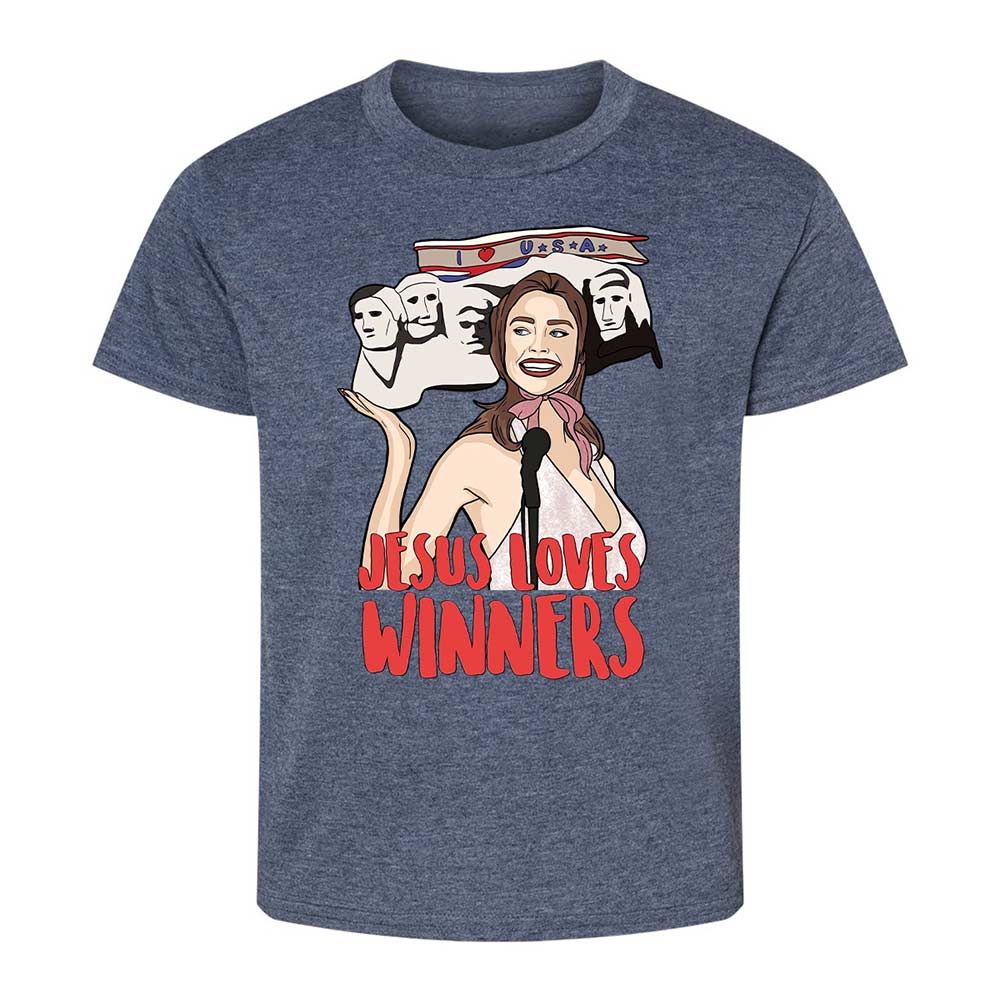 He Loves Winners - Heather Navy - 15