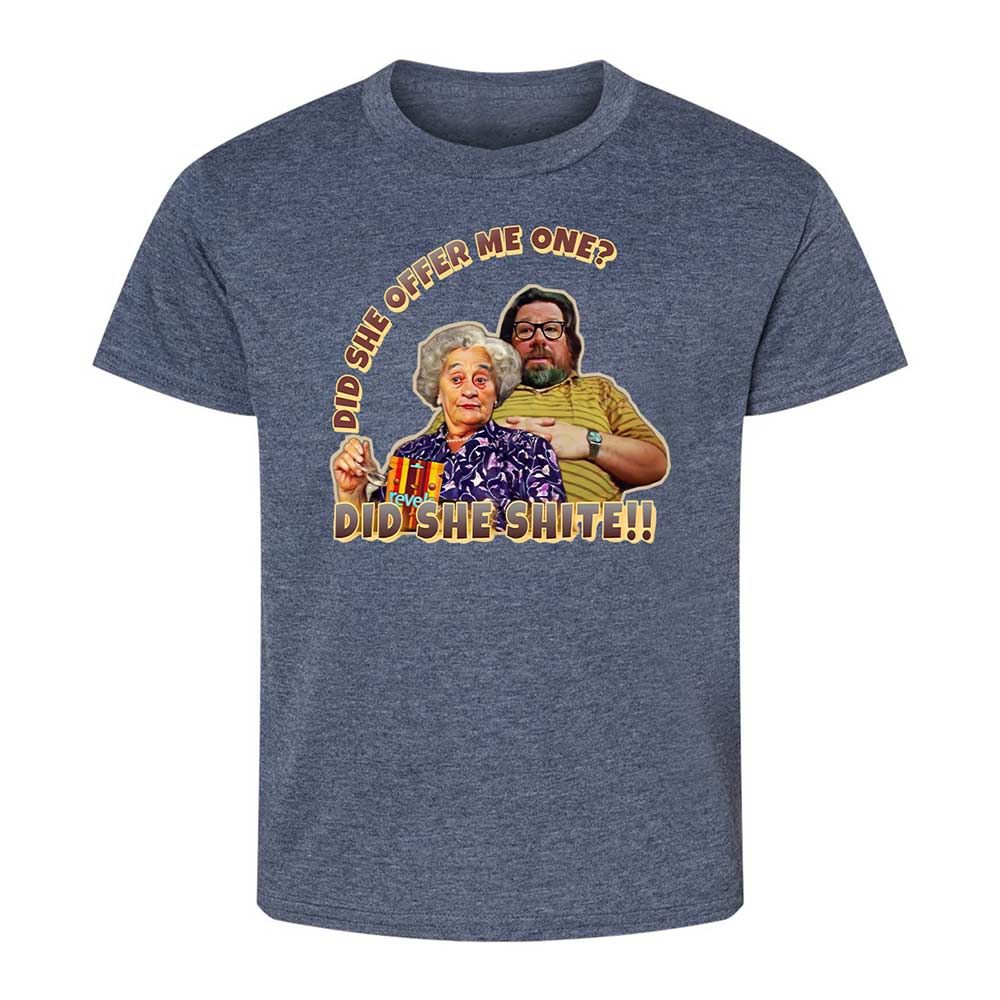 Kids T-Shirt - 4GHMEMSY - Heather Navy - 15