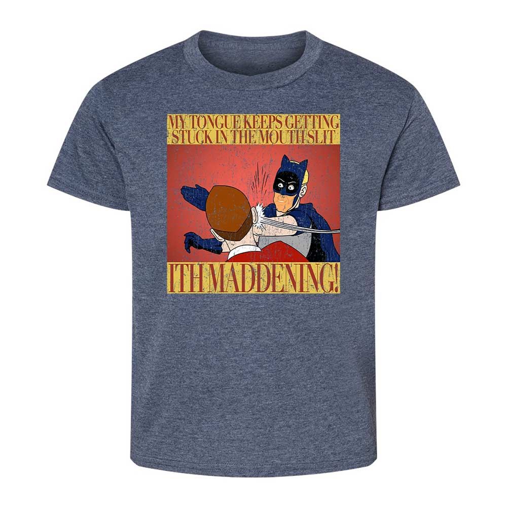 Kids T-Shirt - TRPSVECQ - Heather Navy - 15
