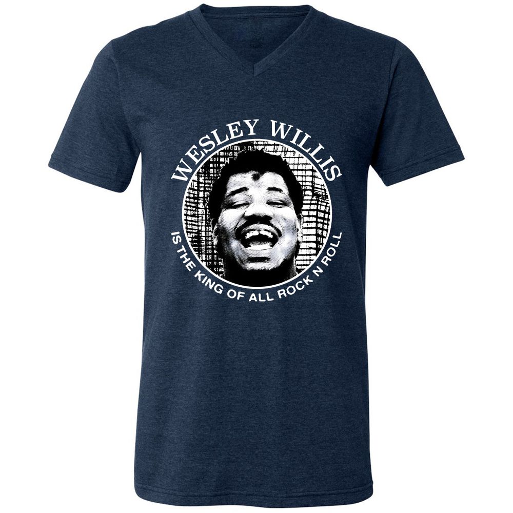 Wesley Willis is the king - Heather Navy - 15
