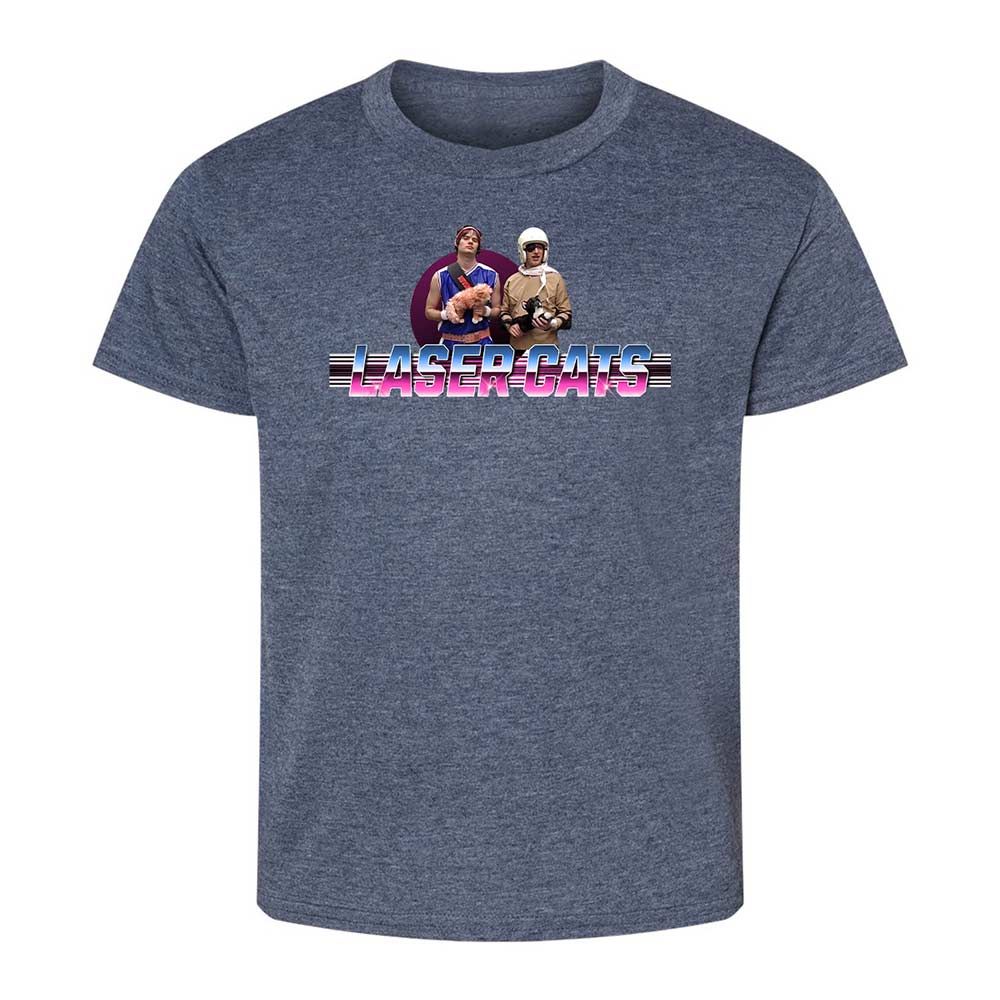 Laser Cats - Heather Navy - 15