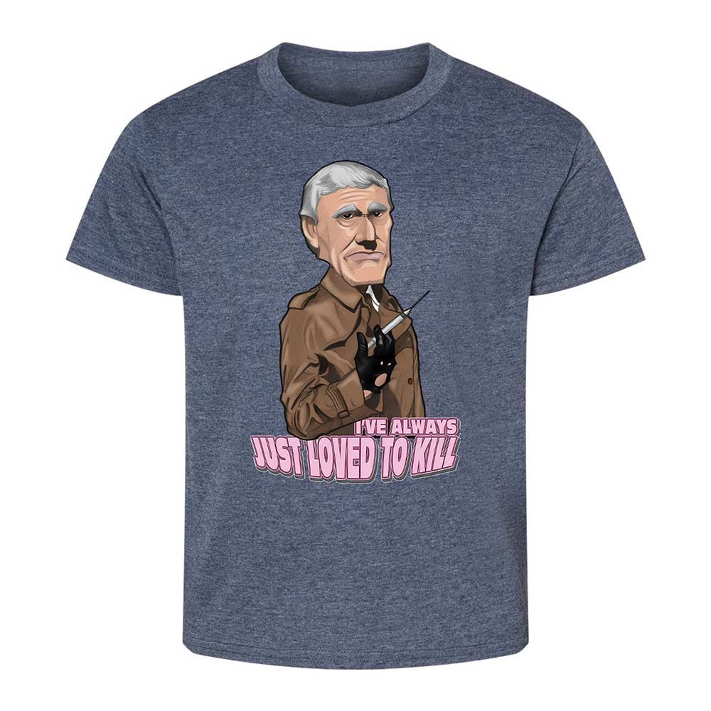Kids T-Shirt - YEQW5T3V - Heather Navy - 15
