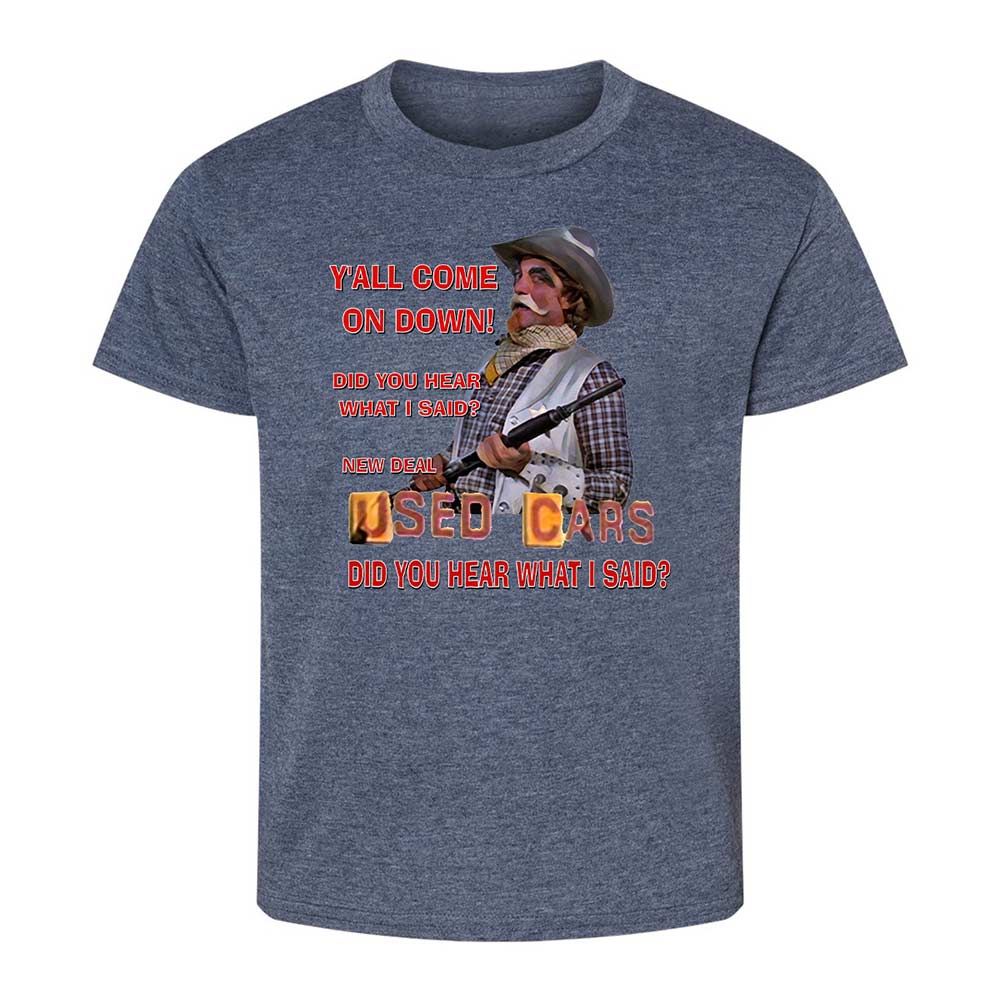 Kids T-Shirt - JCH2AWBB - Heather Navy - 15