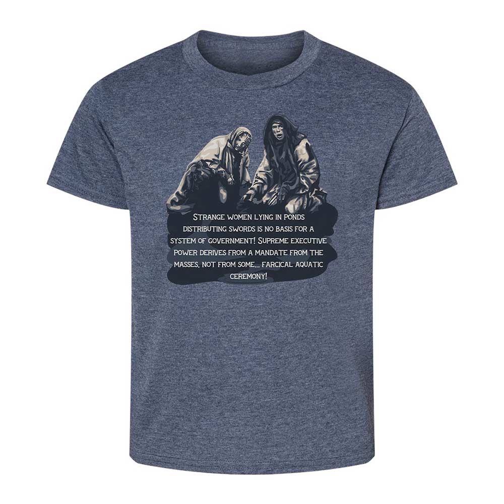 Kids T-Shirt - VGB4EMJM - Heather Navy - 15
