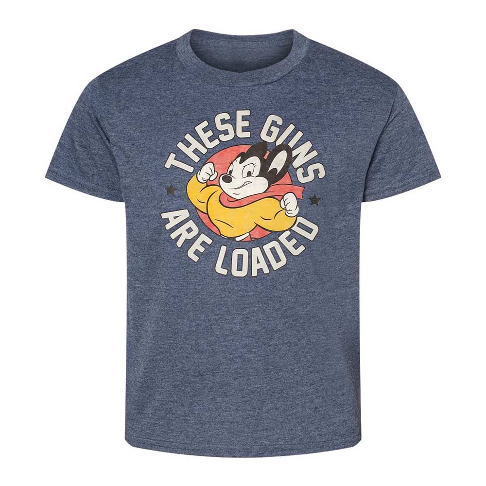Kids T-Shirt - BKL4SVG4 - Heather Navy - 15