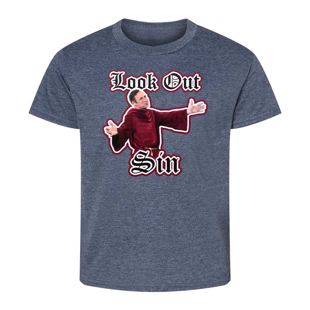 Kids T-Shirt - 1RVLH72X - Heather Navy - 15