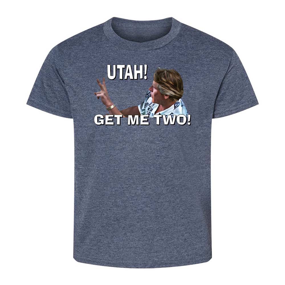 Kids T-Shirt - 67L45HD1 - Heather Navy - 15