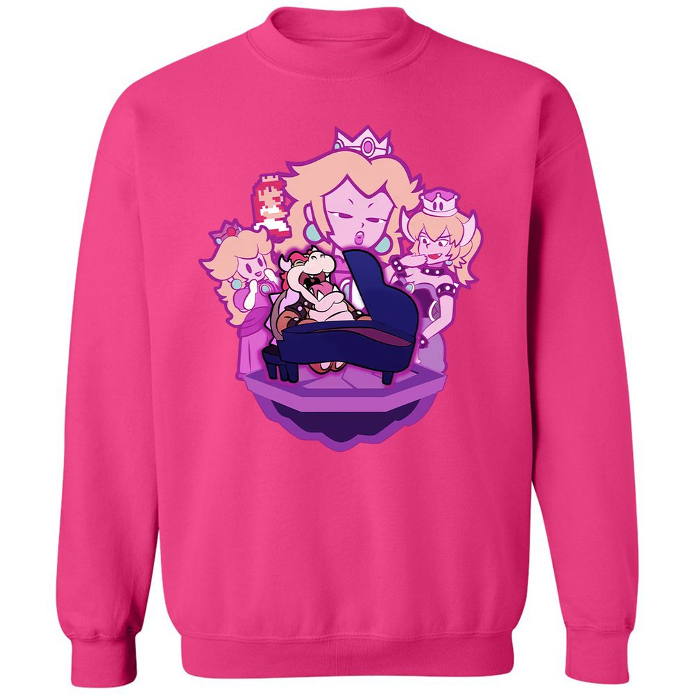 Classic Unisex Sweatshirt - QGU37UKW - Heliconia - 15