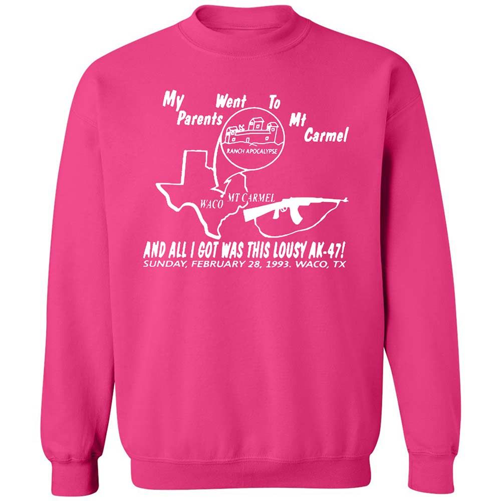 Classic Unisex Sweatshirt - 3QH8FA7H - Heliconia - 15