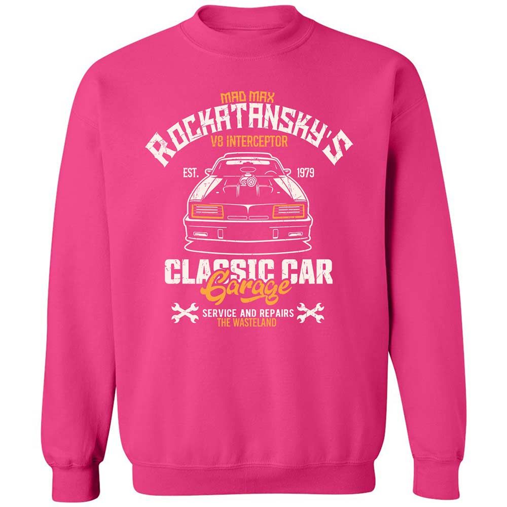 Classic Unisex Sweatshirt - LRQ6Q44V - Heliconia - 15