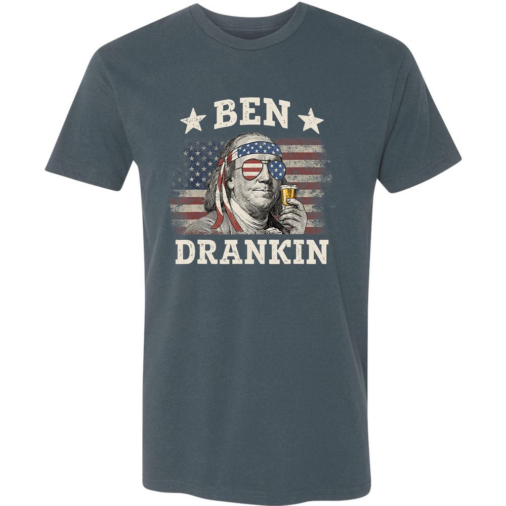 Premium Unisex T-Shirt - 2R7LC4KE - Indigo - 15