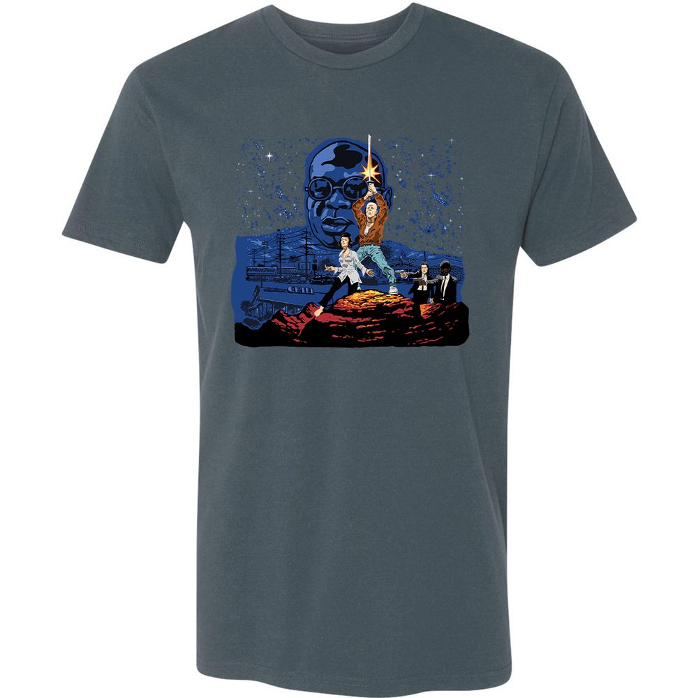 Premium Unisex T-Shirt - 6X59EXB2 - Indigo - 15